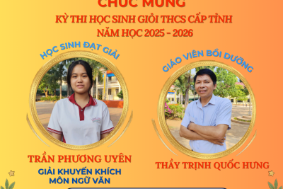 VINH DANH “BẢNG VÀNG” THÀNH TÍCH HỌC SINH GIỎI CẤP TỈNH NĂM HỌC 2025 – 2026 CỦA TRƯỜNG THCS PHAN ĐÌNH PHÙNG