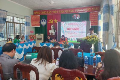 HỘI NGHỊ CÔNG CHỨC, VIÊN CHỨC, NGƯỜI LAO ĐỘNG NĂM HỌC 2023-2024