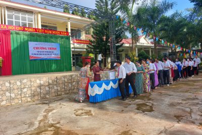 CHƯƠNG TRÌNH “TIẾP SỨC ĐẾN TRƯỜNG” NĂM HỌC 2022-2023